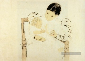  enfants - L’enfant aux pieds nus mères des enfants Mary Cassatt